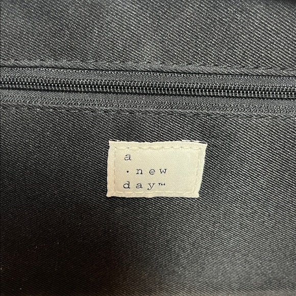 A New Day Black Matte Sequin Clutch - Picture 7 of 10